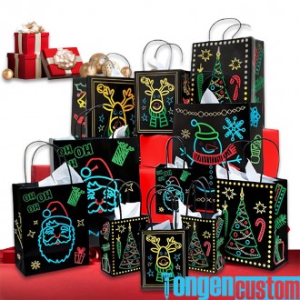 Wholesale Custom Christmas Gift Bags
