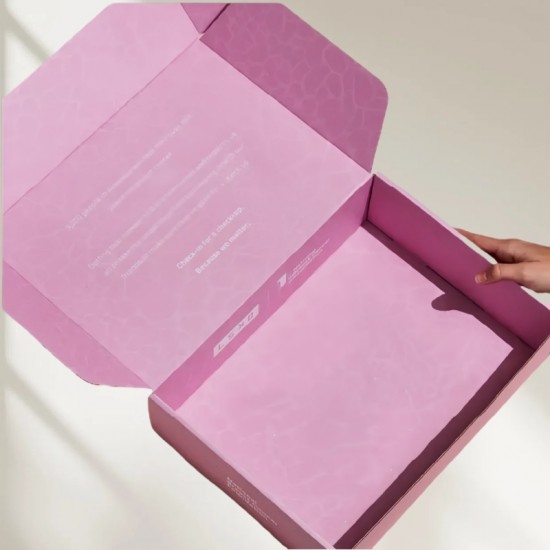 Wholesale Custom Clothing Shipping Boxes Colored Corrugated Mailers