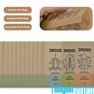 Wholesale Kraft Sachets Eco Packaging Bags