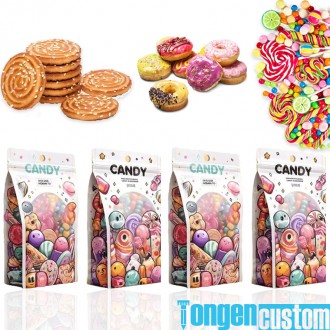 Custom Mylar Food Bags Wholesale Chocolate Pouches