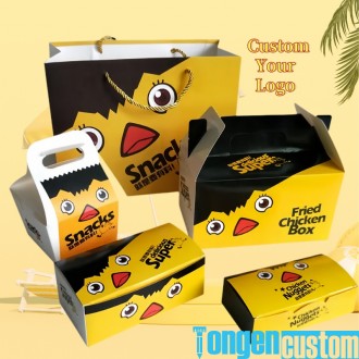 Wholesale Custom Food Takeout Boxes Fried Chicken Packaging