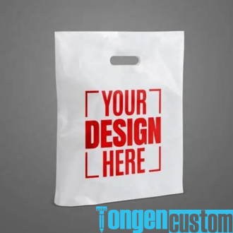 Custom Printed Die Cut Shopping Bags with Logo