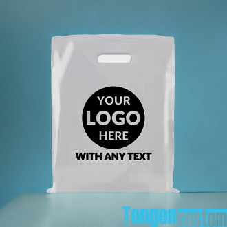 Eco-Friendly LDPE HDPE Die-Cut Plastic Bags